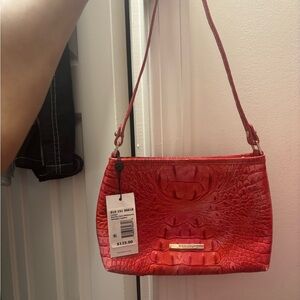 Brahmin Red Mini Bag